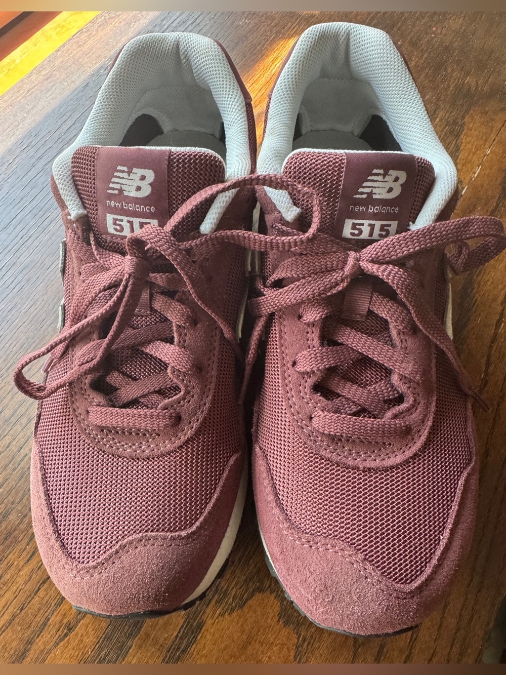 New Balance Women’s 515 v3 - Washed Burgandy/White - 9.5